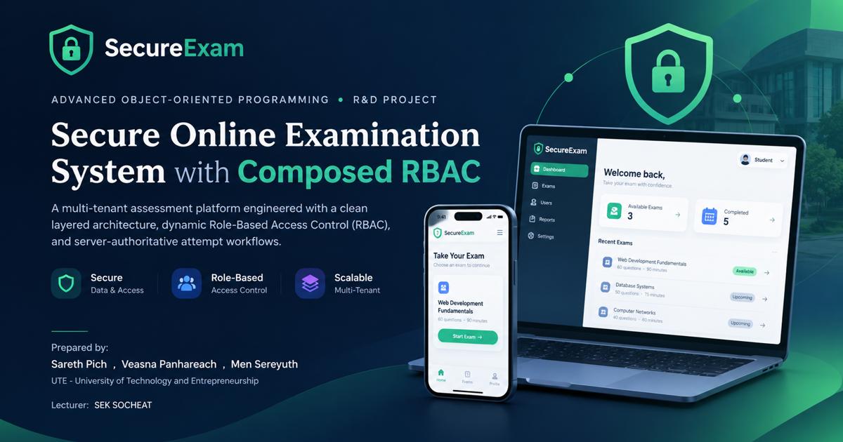 Advanced OOP Final Project — លំហសិក្សាធិការកម្ពុជា